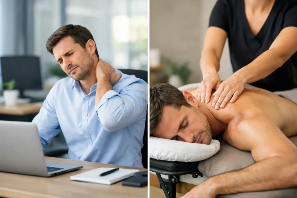 Massage for Desk Job Pain That Lasts