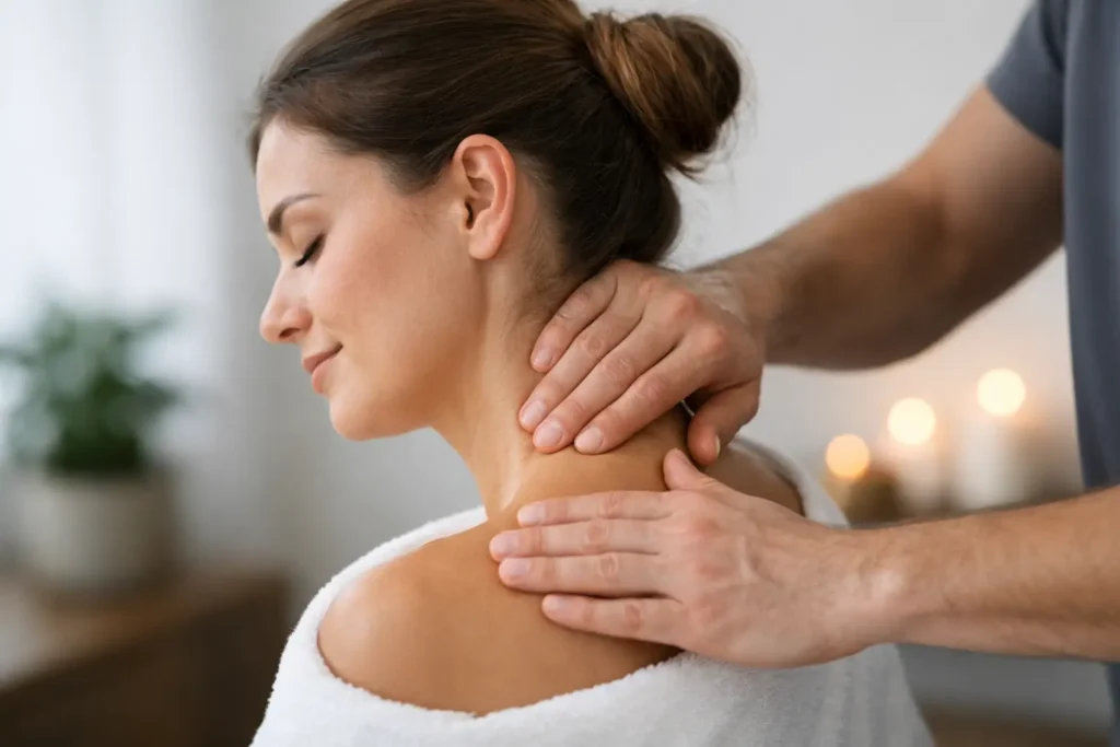 Therapeutic Massage for Neck Pain Relief