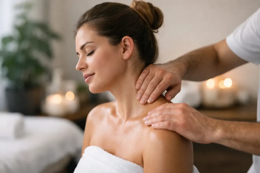 How Therapeutic Massage Relieves Neck Pain