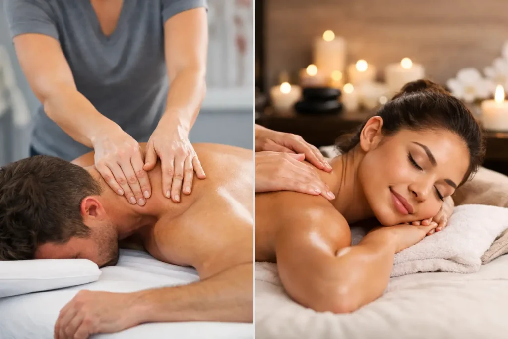 Therapeutic Massage vs Spa Massage
