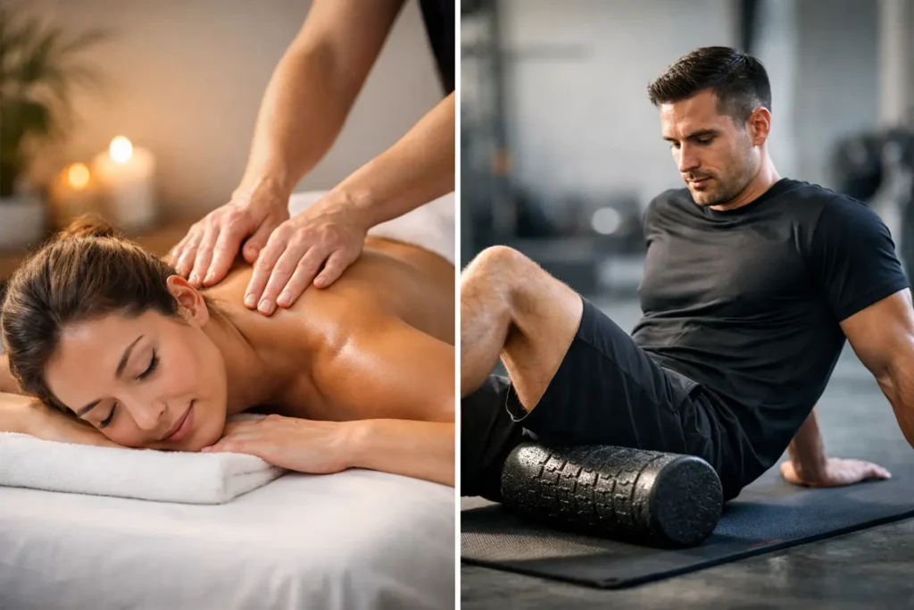 Massage Versus Foam Rolling: Which Helps More?