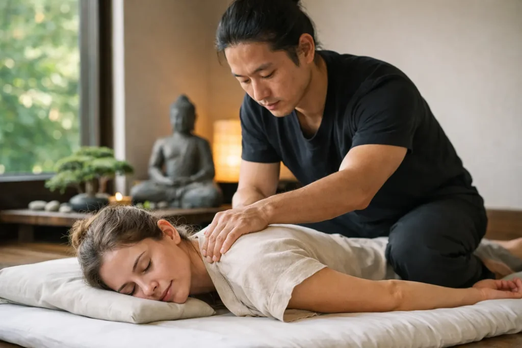 Shiatsu Informed Massage in Portland for Tension