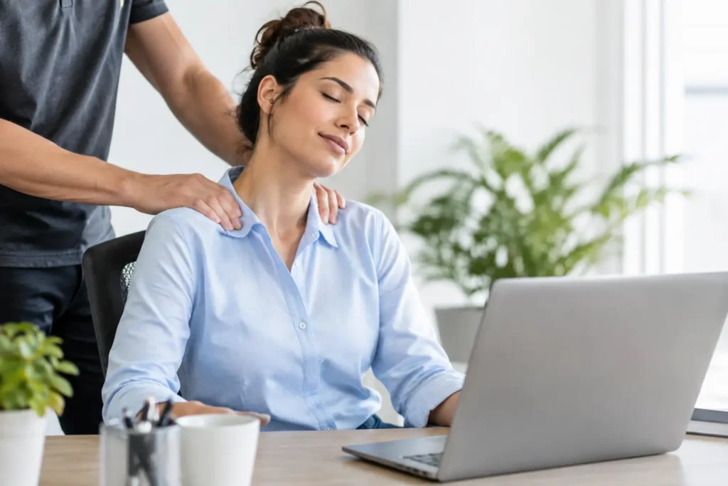 Work Stress Massage for Tight, Tired Muscles
